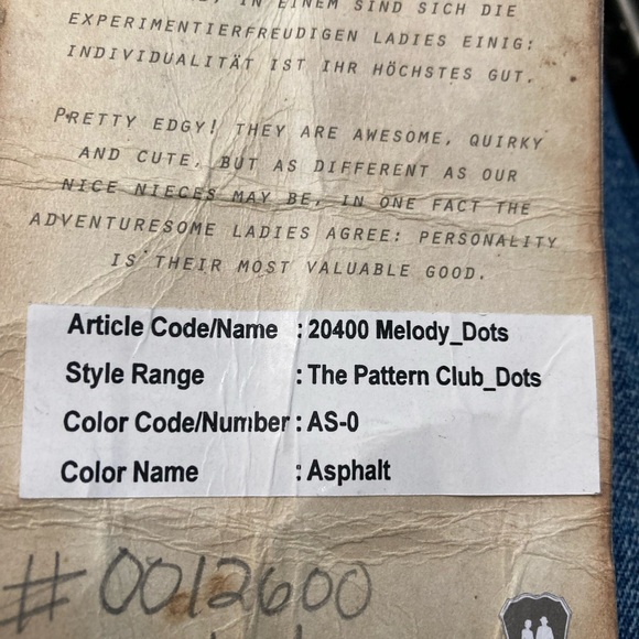 Melody Dots - Asphalt | Aunts & Uncles Purse - Picture 12 of 12